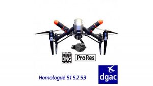 dji inspire 2 licence avec x7 homologue
