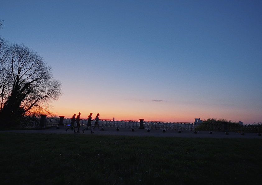 We are runners. We break down barriers, not records. We defeat our limits, not each other. No matter the distance, the elevation. We share much more than our strides. This is running.